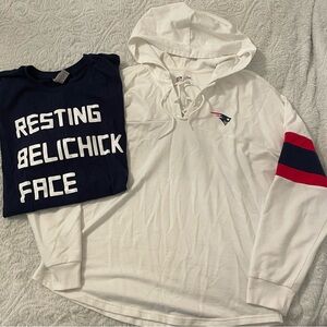 NFL Patriots Shirt Bundle Woman’s Large
